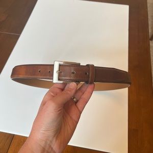 Men’s Brown leather belt size 38